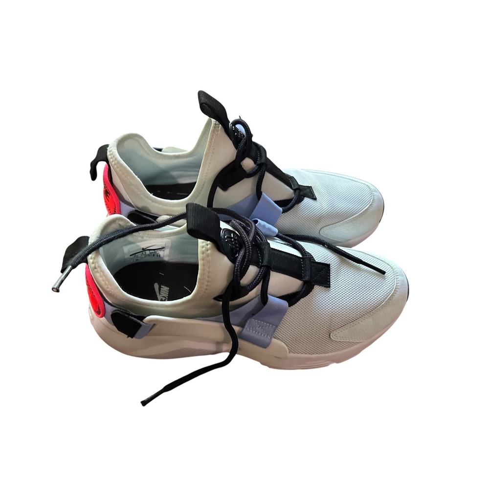 Nike Air Huarache City Low White Blue Nebula Crimson AH6804-403 Womens Size 9